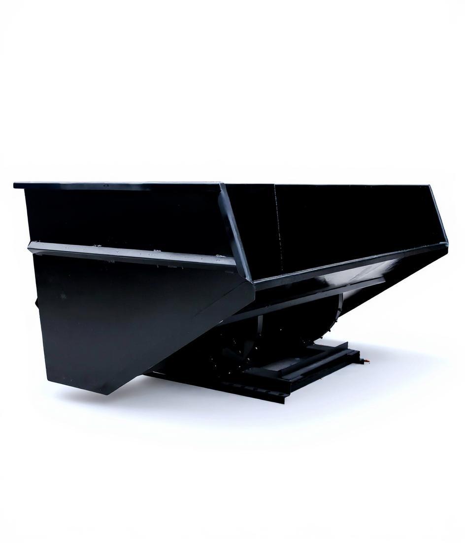 Forklift Dumpster, Self-Dumping Hopper, 6 Cu. Yd, 7000 Lbs 8
