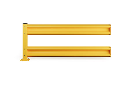 Industrial Safety Guard Rail System - Heavy Duty Warehouse Protection