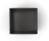 Top view into an empty 48 x 45 collapsible bulk container