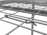Pallet Rack Backstop Divider – Wire Mesh Rear Guard