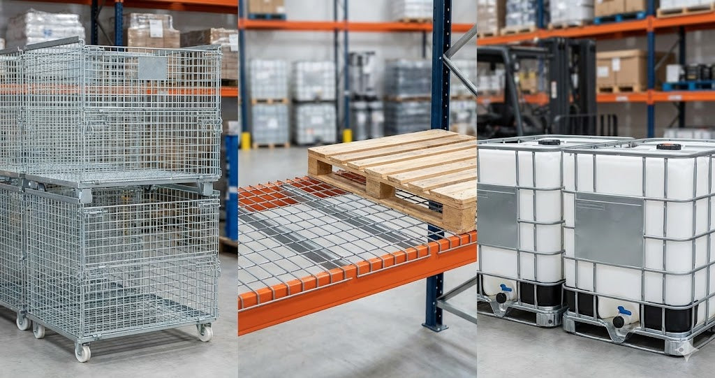 Wire Decking, Mesh Containers & IBC Totes - Quick Ship | Dwixt