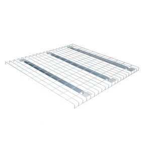 Flared Pallet Rack Wire Decking 3 Channel