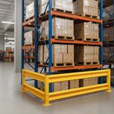 Industrial Safety Guard Rail System - Heavy Duty Warehouse Protection