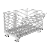 Collapsible Wire Mesh Containers – Stackable Industrial Baskets