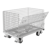 Collapsible Wire Mesh Containers – Stackable Industrial Baskets