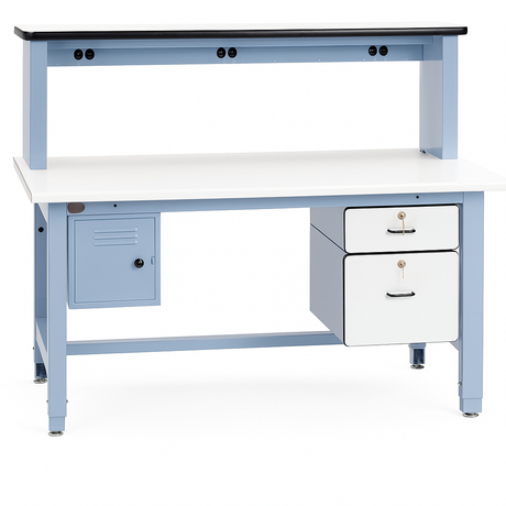 Technician Station Heavy Duty Workbench with ESD and Plastic Laminate options