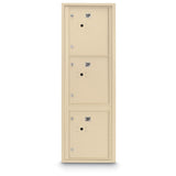 Standard 4C Mailbox with (3) Parcel Lockers