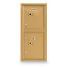 Standard 4C Mailbox with 2 Parcel Lockers - Additional Colors Available