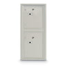 Standard 4C Mailbox with 2 Parcel Lockers - Additional Colors Available