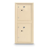 Standard 4C Mailbox with 2 Parcel Lockers - Additional Colors Available