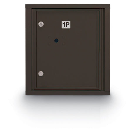 Standard 4C Mailbox with (1) Parcel Locker - Additional Colors Available