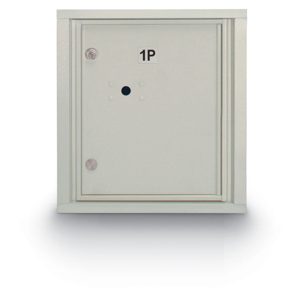 Standard 4C Mailbox with (1) Parcel Locker - Additional Colors Available