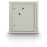 Standard 4C Mailbox with (1) Parcel Locker - Additional Colors Available