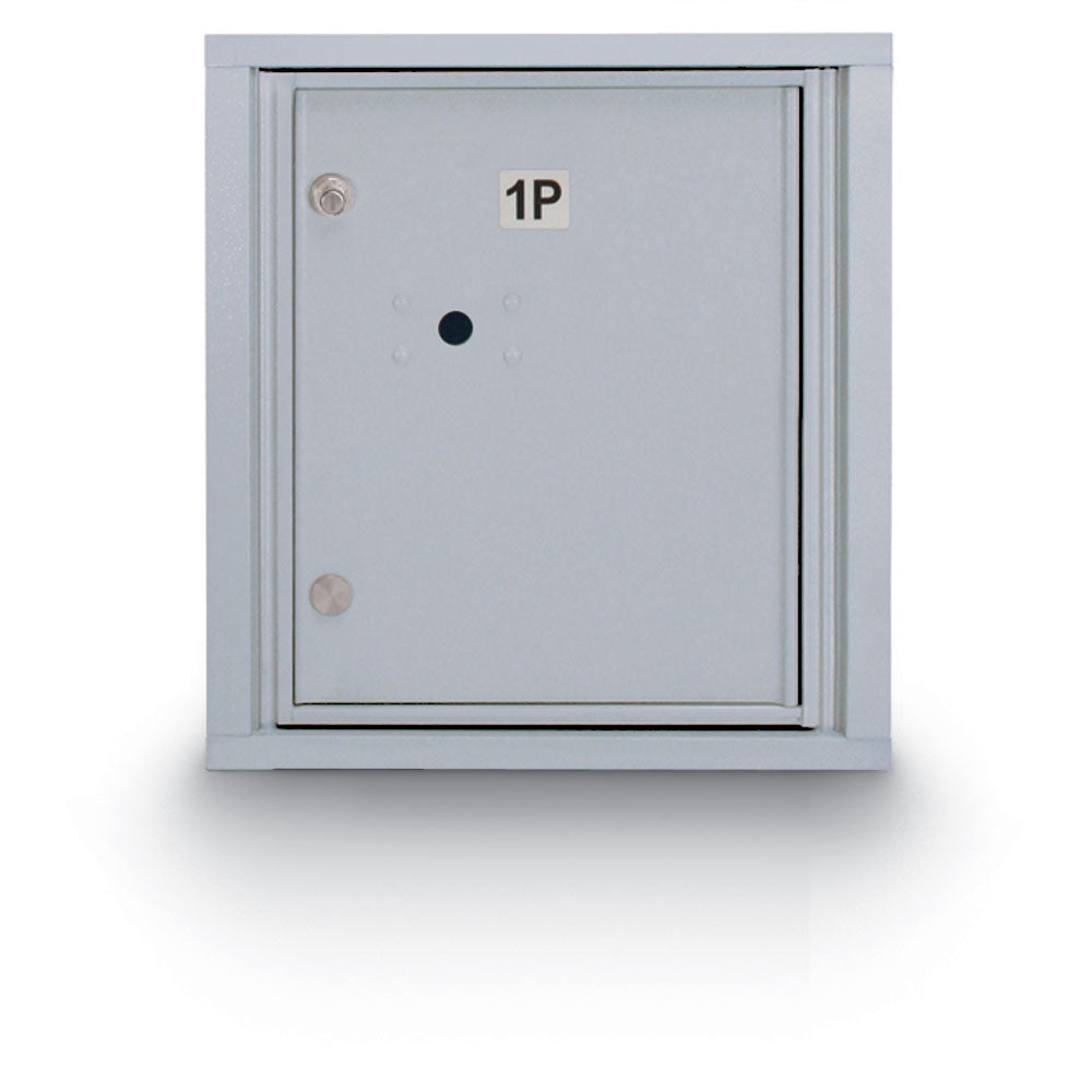 Standard 4C Mailbox with (1) Parcel Locker - Additional Colors Available