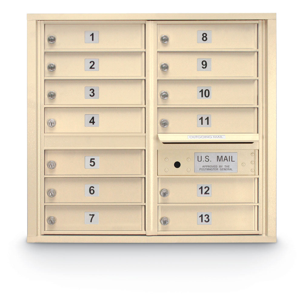 13 Door Standard 4C Mailbox