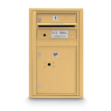 1 Door Standard 4C Mailbox with (1) Parcel Locker