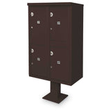 Outdoor Parcel Locker - 4 Parcel Compartments