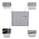 12 Door Std 4C Mailbox