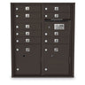 9 Door 4C Standard Mailbox 2 Parcel Lockers - Additional Colors Available