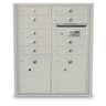 9 Door 4C Standard Mailbox 2 Parcel Lockers - Additional Colors Available