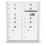 9 Door 4C Standard Mailbox 2 Parcel Lockers - Additional Colors Available