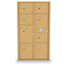 Standard 4C Mailbox With 8 Parcel Lockers