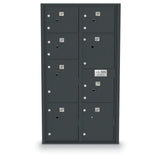 Standard 4C Mailbox With 8 Parcel Lockers