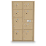 Standard 4C Mailbox With 8 Parcel Lockers