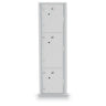 Standard 4C Mailbox with 3 Parcel Lockers 56 1/2"