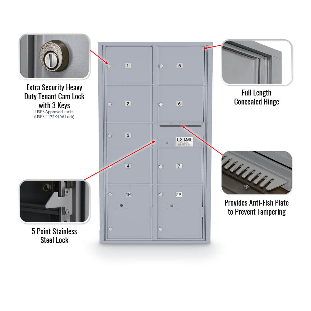 4C 1 MB2 DOORS, 6 MB3 DOORS, 2 PL