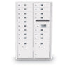 16 Door Standard 4C Mailbox with 2 Parcel Lockers