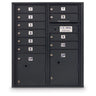 10 Door 4C Horizontal Mailbox - 2 Parcel Lockers - ADA Certified