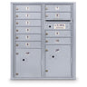 10 Door 4C Horizontal Mailbox - 2 Parcel Lockers - ADA Certified