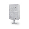 13 Door F-Spec Cluster Box Unit with Pedestal