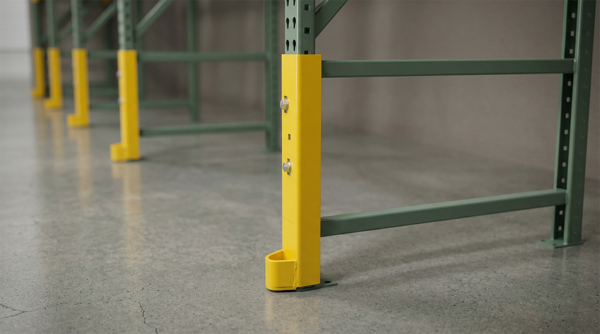 Pallet Rack Frame Protectors – Bolt-On Column Guard