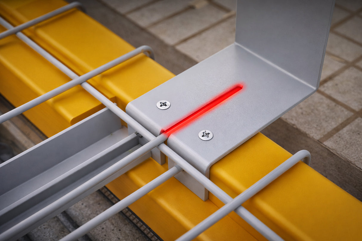 Pallet Rack Flue Guards – Longitudinal Flue Space Control
