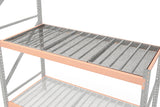 Punched Steel Pallet Rack Decking – 50% Open | NFPA 13 Compliant