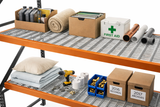 Punched Steel Pallet Rack Decking – 50% Open | NFPA 13 Compliant