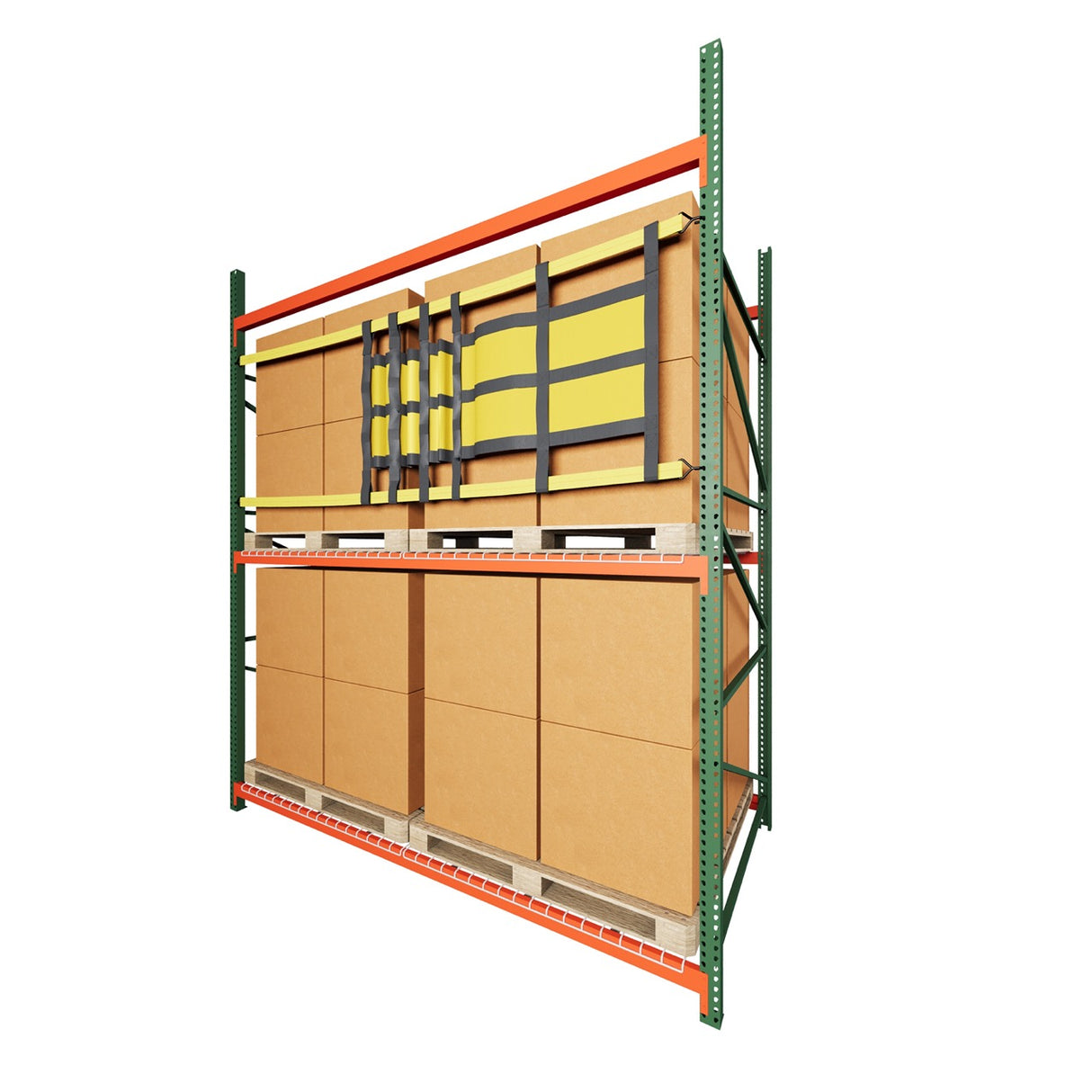 GlideGuard Sliding Rack Safety Mesh Net