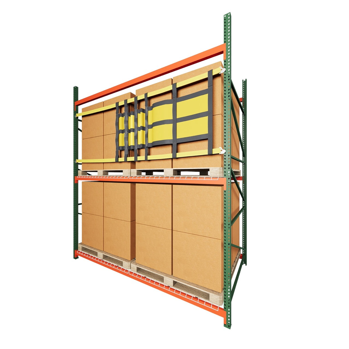 GlideGuard Sliding Rack Safety Mesh Net