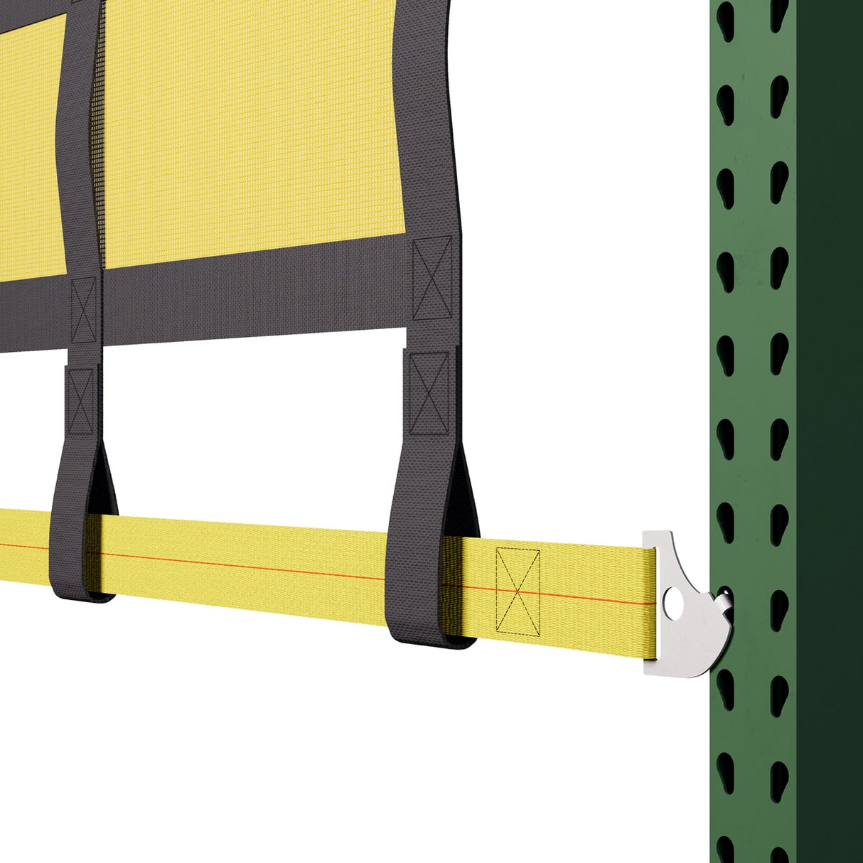 GlideGuard Sliding Rack Safety Mesh Net