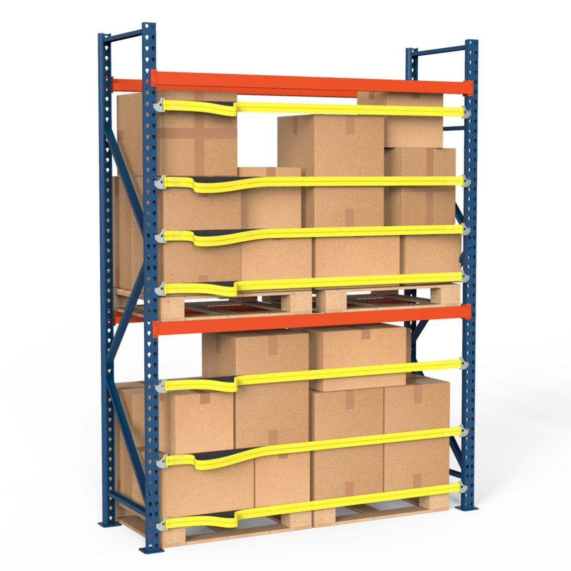 Safety Racking Brackets Pallet Rack Safety Straps – Dwixt