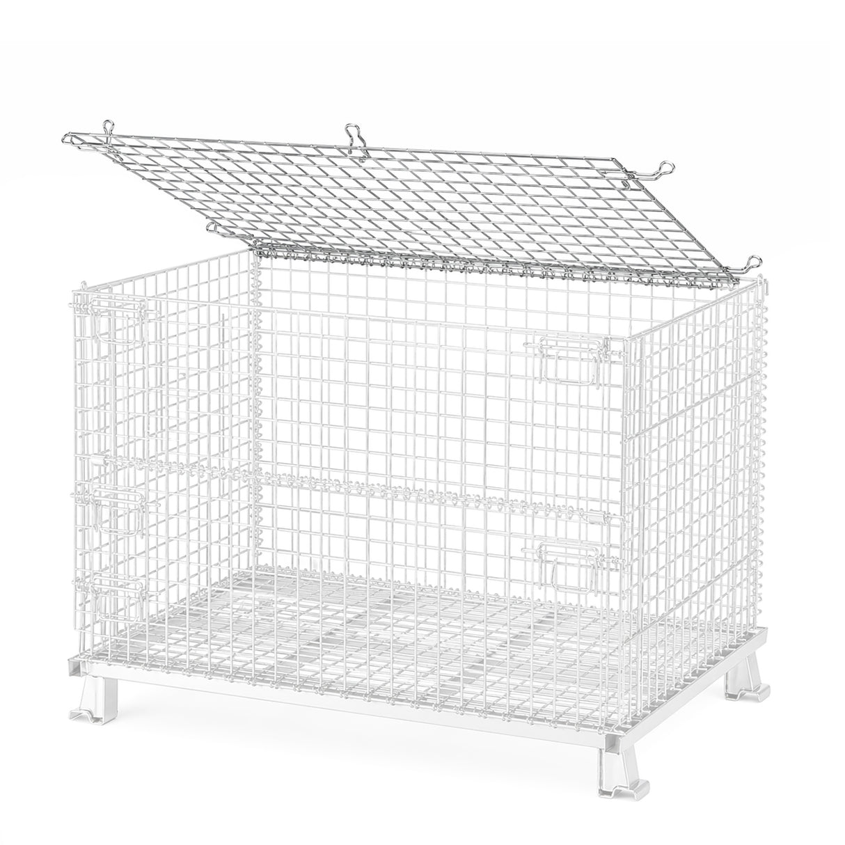 Wire Mesh Container Lids – Stackable Covers