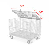 Wire Mesh Container Lids – Stackable Covers