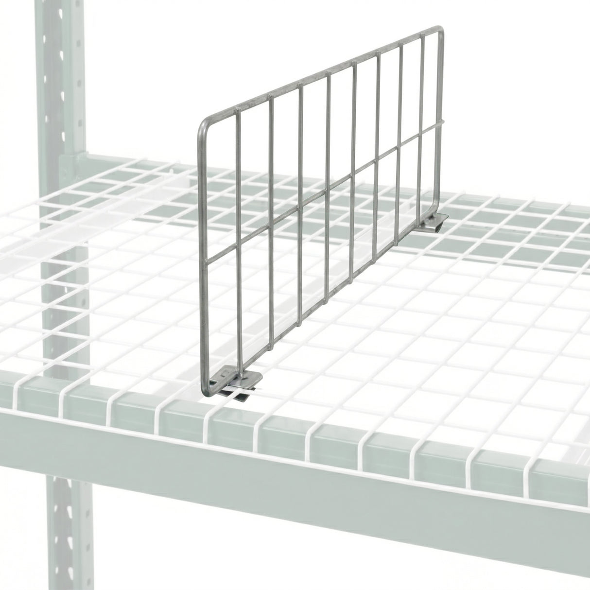 Wire Mesh Snap-In Dividers for Pallet Rack Decking