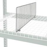 Wire Mesh Snap-In Dividers for Pallet Rack Decking