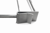 Wire Mesh Snap-In Dividers for Pallet Rack Decking