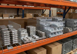Wire Mesh Snap-In Dividers for Pallet Rack Decking