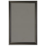 Snap Edge Frame Sign 8.5 in. x 11 in. to 24 in. x 36 in., Silver and Black