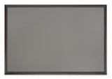 Snap Edge Frame Sign 8.5 in. x 11 in. to 24 in. x 36 in., Silver and Black